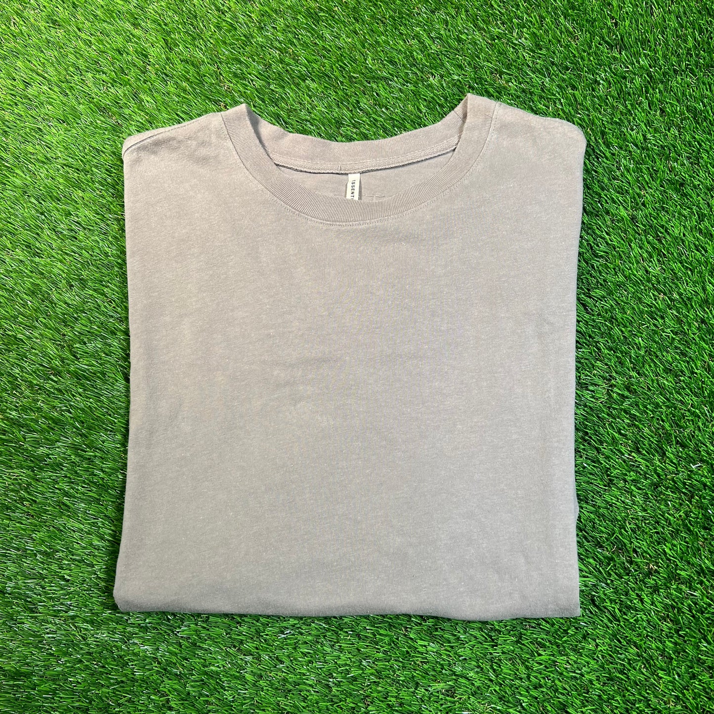 Essentials Fear of God FOG Blank Brown Tee Size Small USED x16994