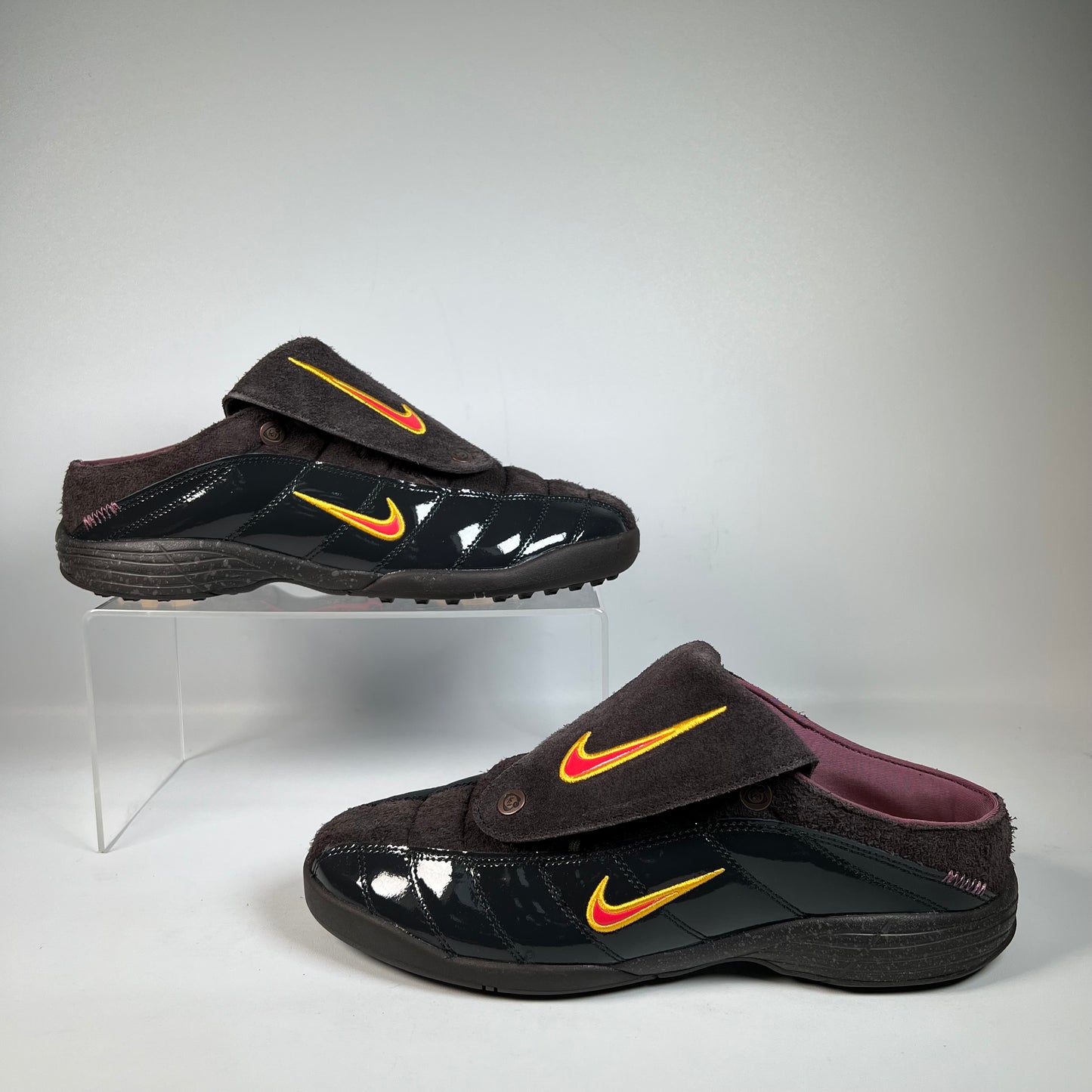 Nike Total 90 Mule Kids of Immigrants Velvet Brown Size 10.5 NEW s22225
