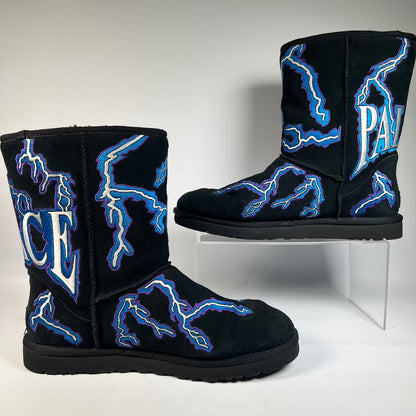 Ugg Palace Lightning Black Boots (2023) Size 11 USED s23466