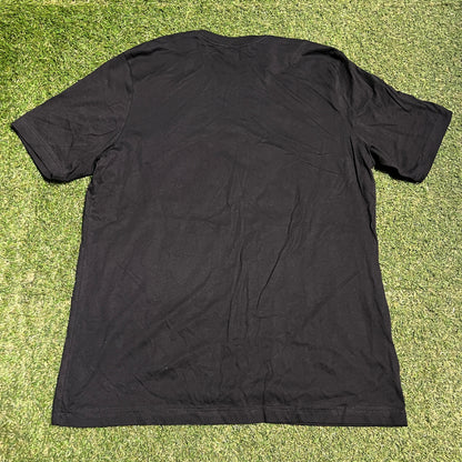 WWE Stone Cold What? Raising Hell Black Tee Size XL NEW v16380