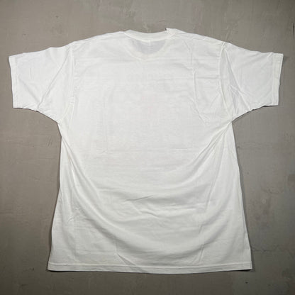 1998 Chicago Bulls Reigning of The Bulls White Tee Size XL USED v16722
