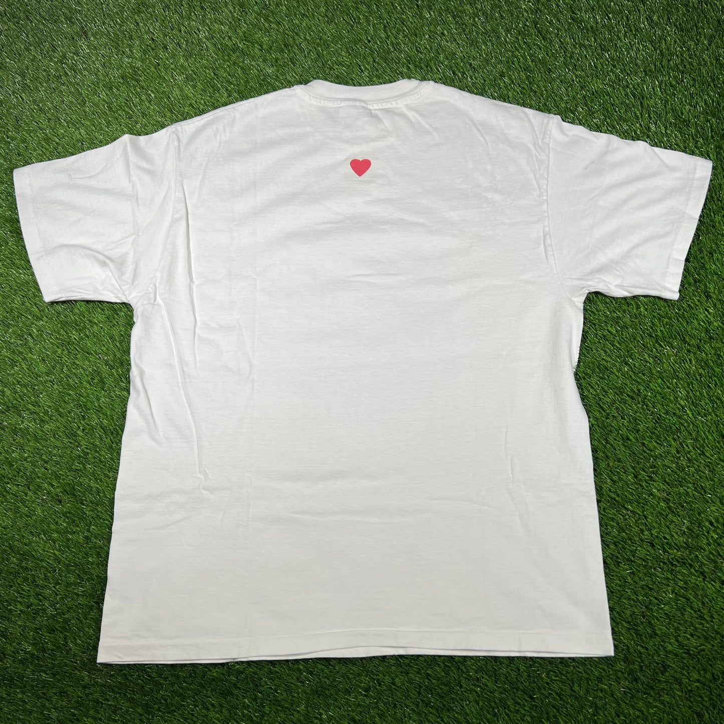 1990s Cindy Lou White Tee Size Large USED v16939