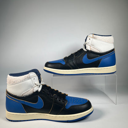 Jordan 1 High Fragment Union LA Sport Royal (2025) Size 10 NEW s22396