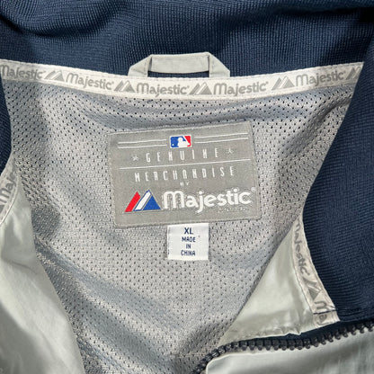 New York Yankees Majestic Team Jacket Size XL USED v17483
