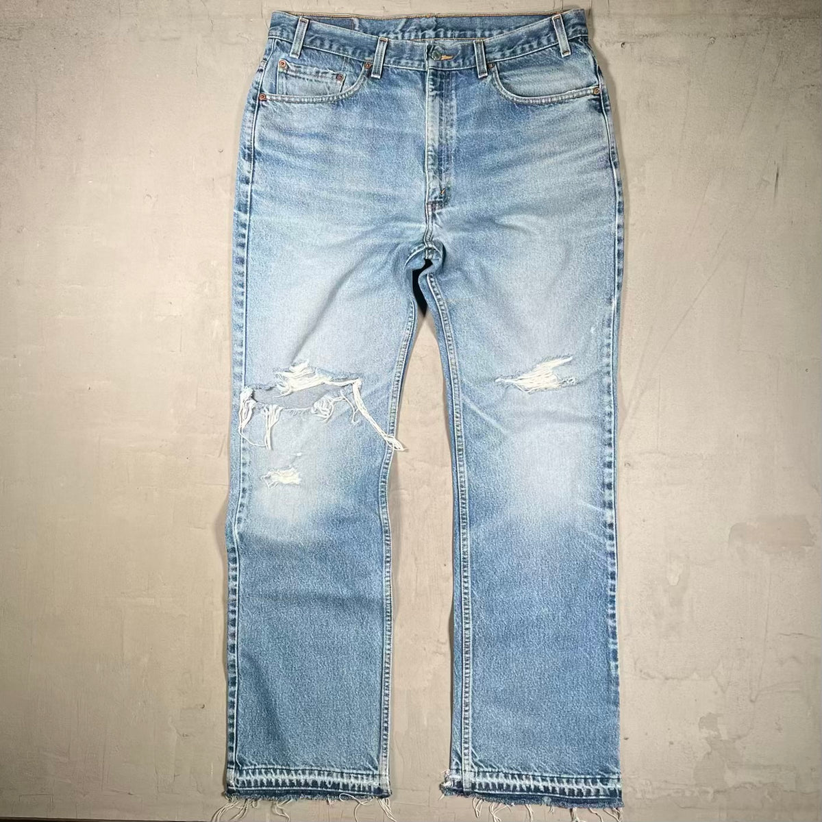 Y2K Levi's 517 Blue Denim Jeans Size 38 USED v20436