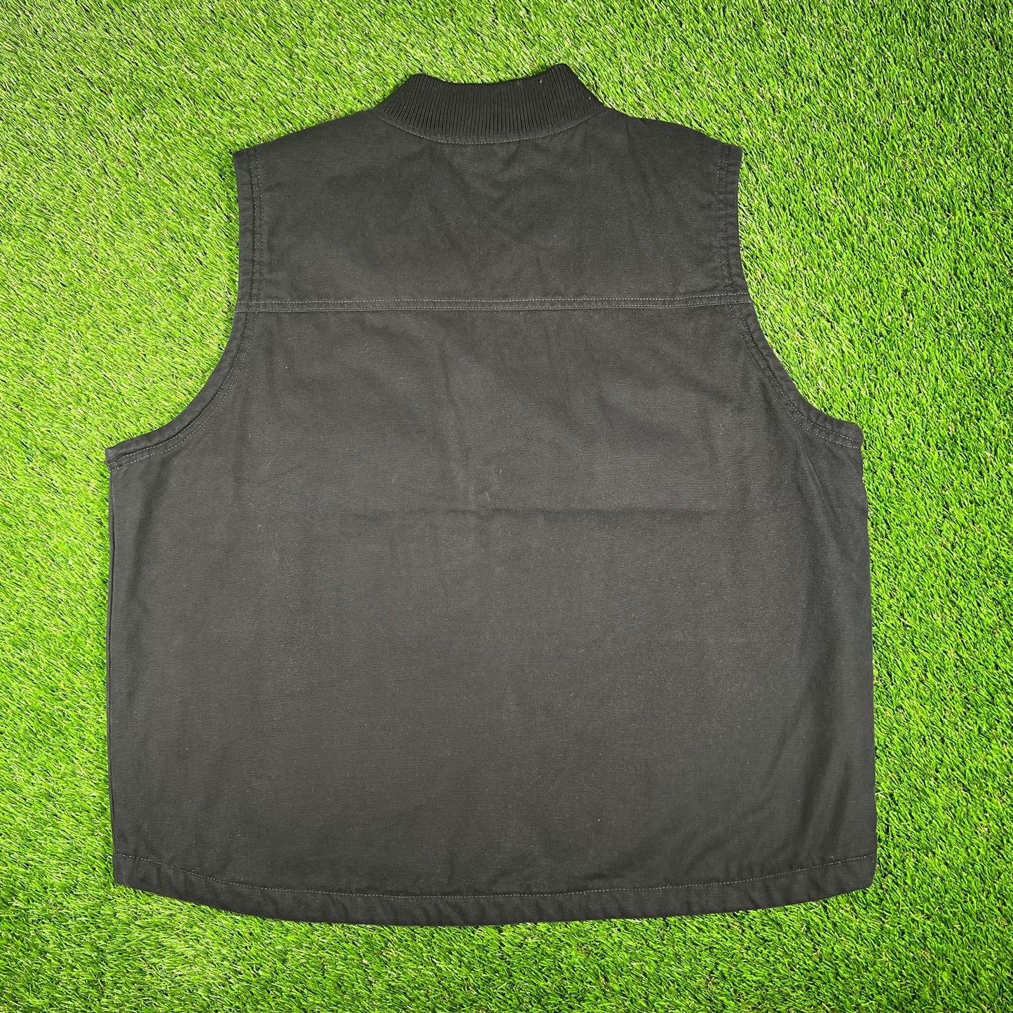 Dickies Spit Fire Black Vest Size XL USED x15870