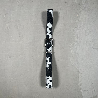 Stussy Cow Print Belt USED x17342