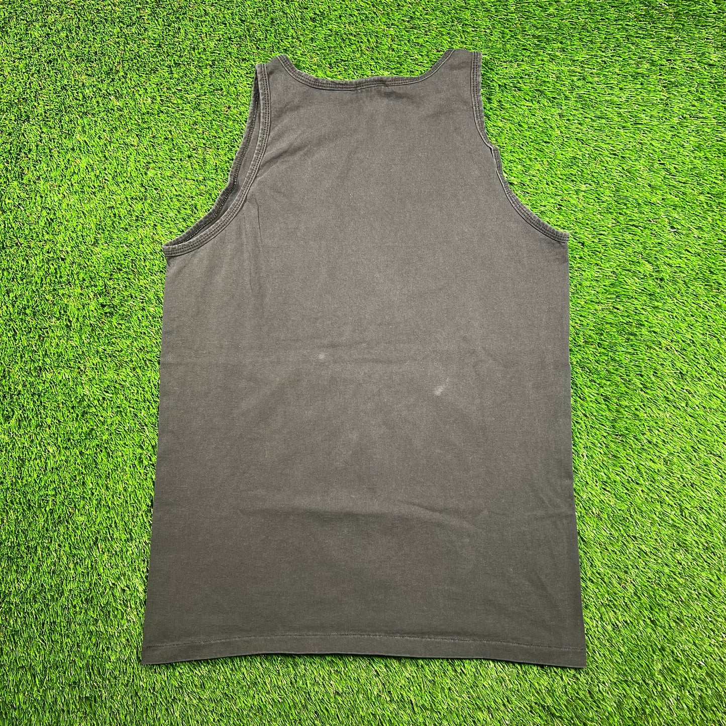 1992 Budweiser Pool Balls Black Tank Top Size Medium USED v18496