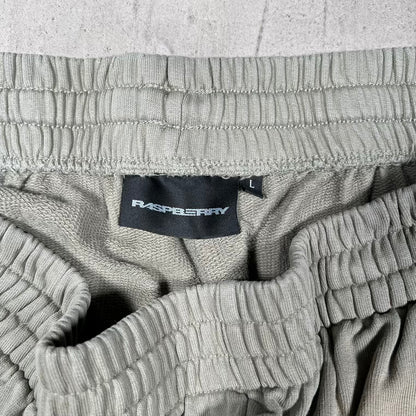 GV Gallery Raspberry Hills Sage Green Washed Sweatpants Size Large USED x18693