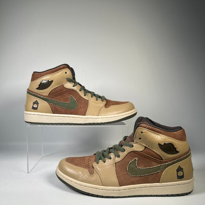 Jordan 1 Mid Armed Forces (2008) Size 10.5 USED s1086