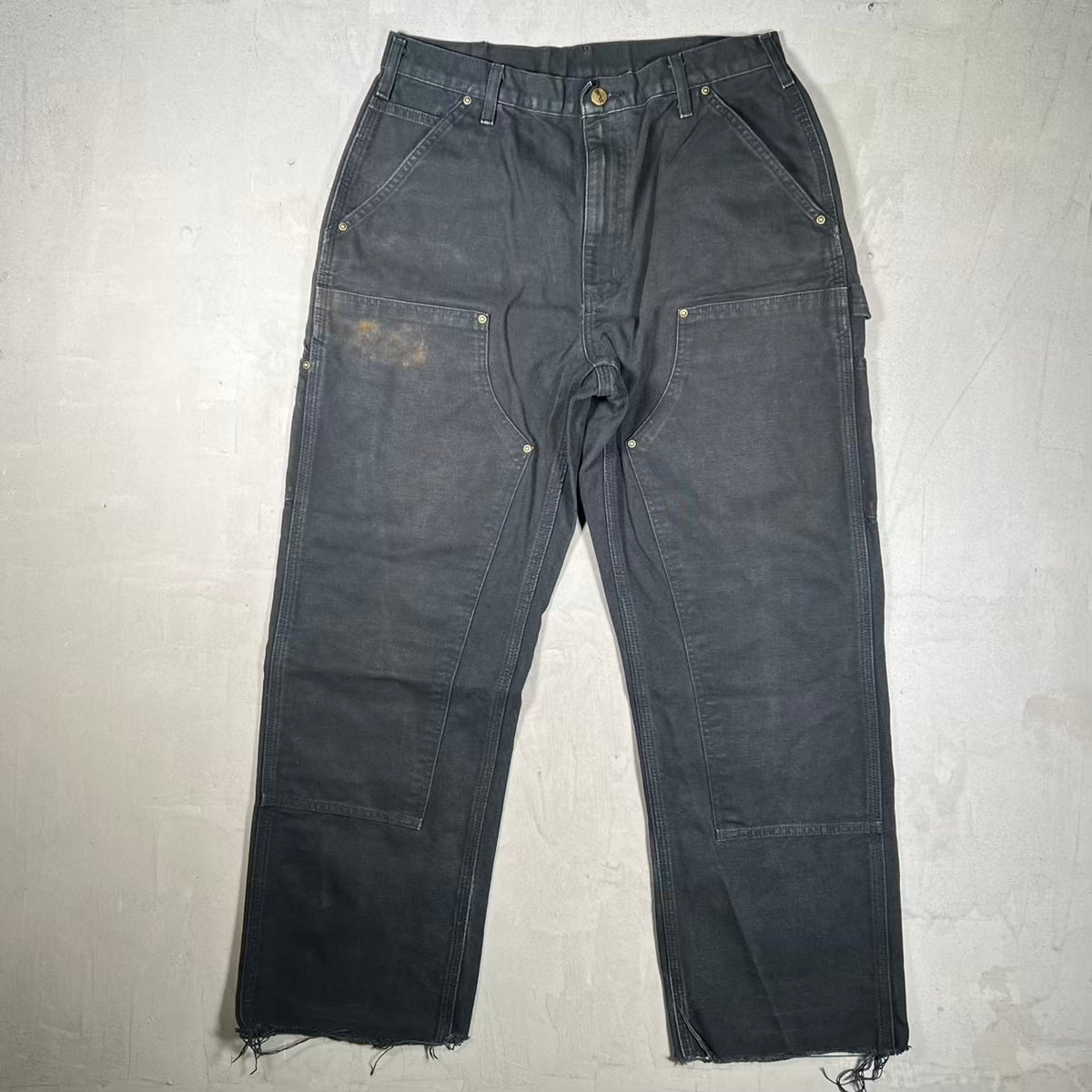 Carhartt Black Double Knees Size 33 USED v20260