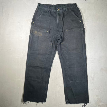 Carhartt Black Double Knees Size 33 USED v20260