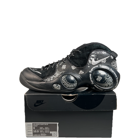 Nike Air Zoom Flight 95 Supreme Black (2022) Size 9 USED s22684
