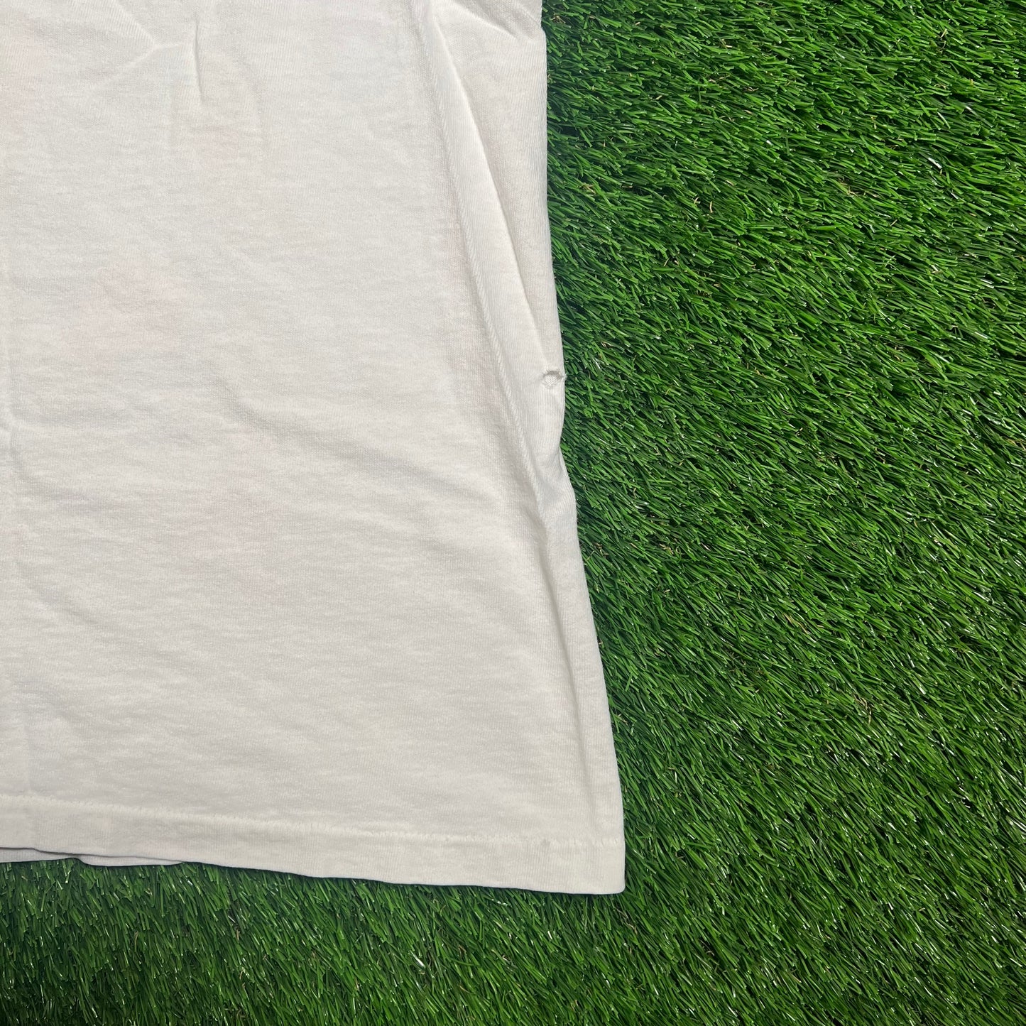 1997 Starter Green Bay Packers Super Bowl XXXI Champions White Tee Size Large USED v18493