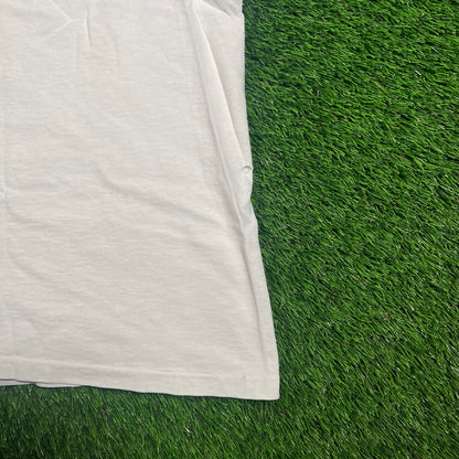 1997 Starter Green Bay Packers Super Bowl XXXI Champions White Tee Size Large USED v18493
