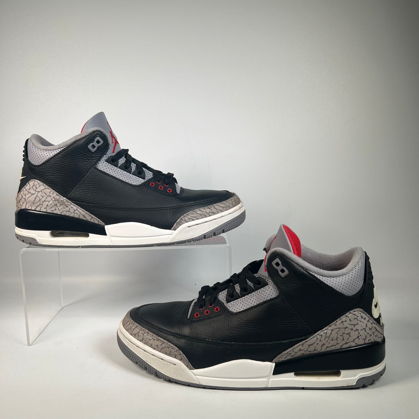Jordan 3 Black Cement (2024) Size 9.5 USED s22508