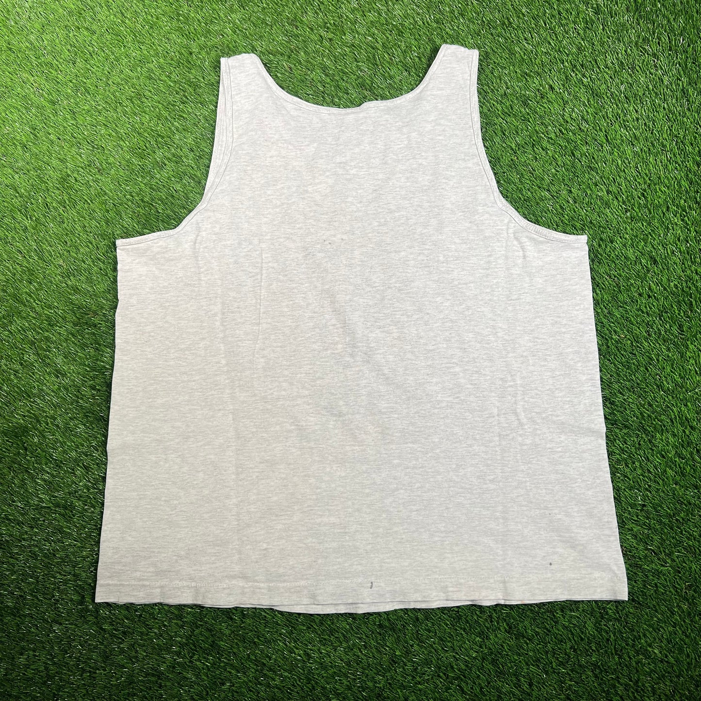 1999 San Antonio Spurs Champs Grey Tank Top Size XL USED v17815