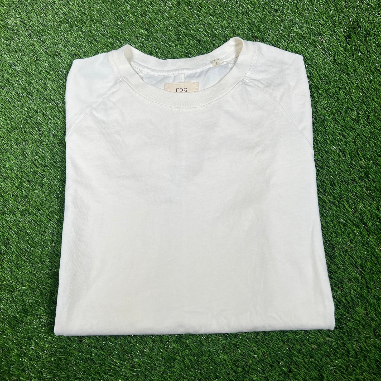 Fear of God FOG Collection 1 White Tee Size Large NEW x14528