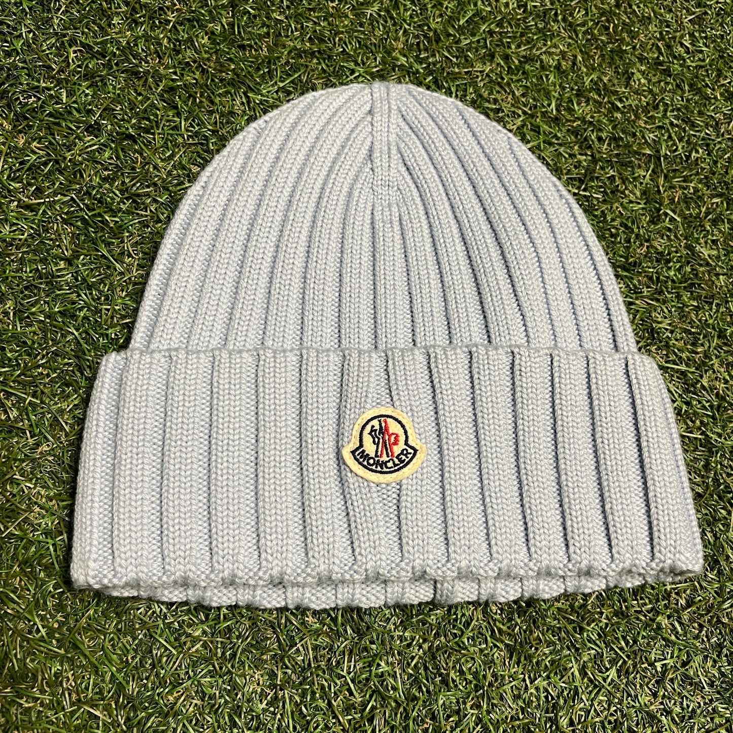 Moncler Berretto Tricot Blue Beanie NEW x13812