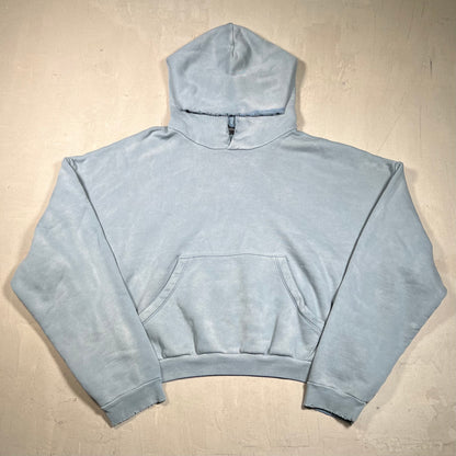 GV Gallery Sky Lounge RSP 3 Washed Blue Hoodie Size Large USED x17580