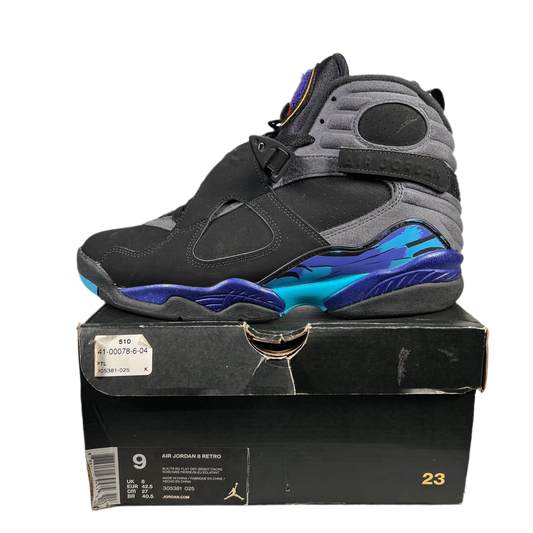 Jordan 8 Aqua (2015) Size 9 USED s18093