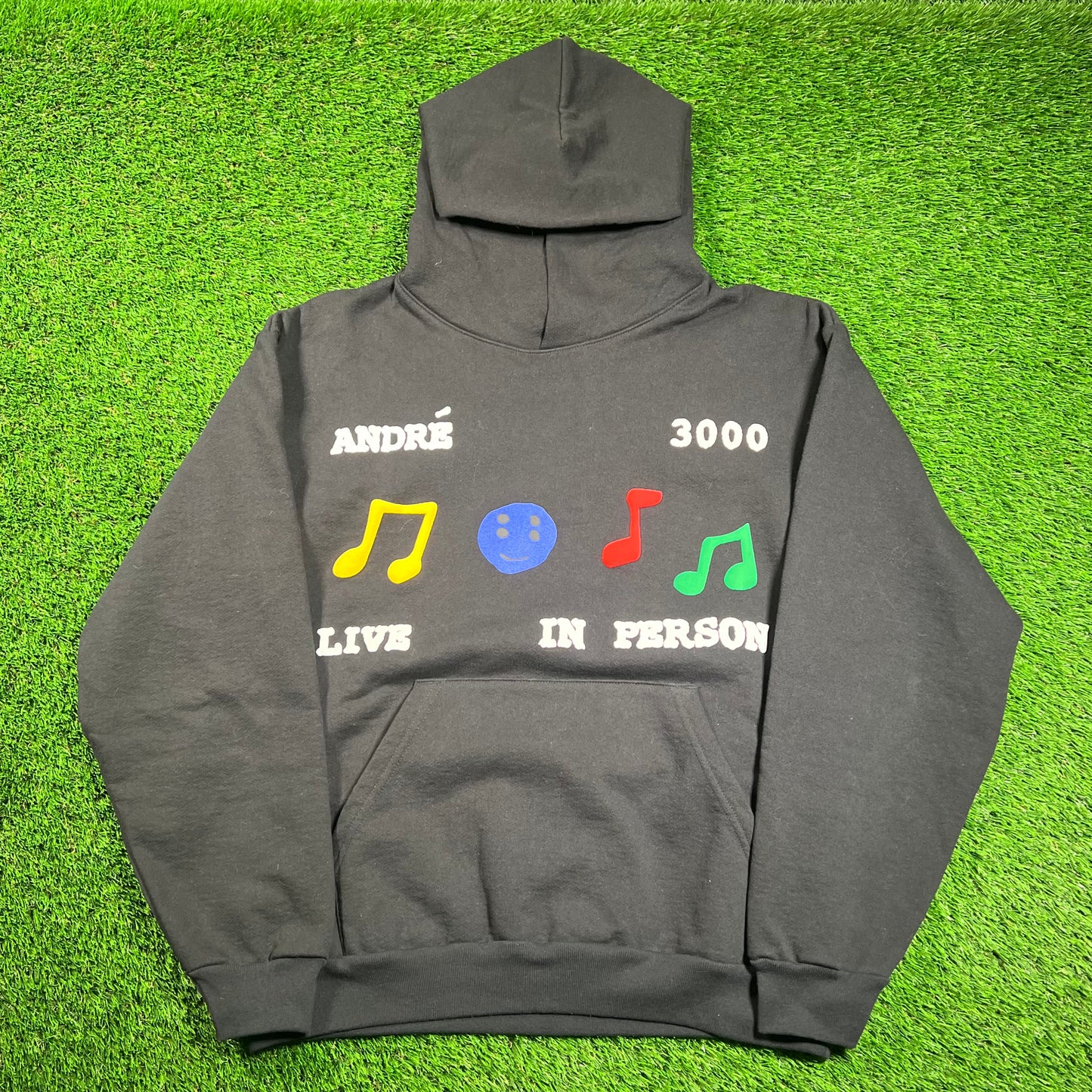 CPFM Andre 3000 Live In Person Concert Black Hoodie Size Large USED x16341