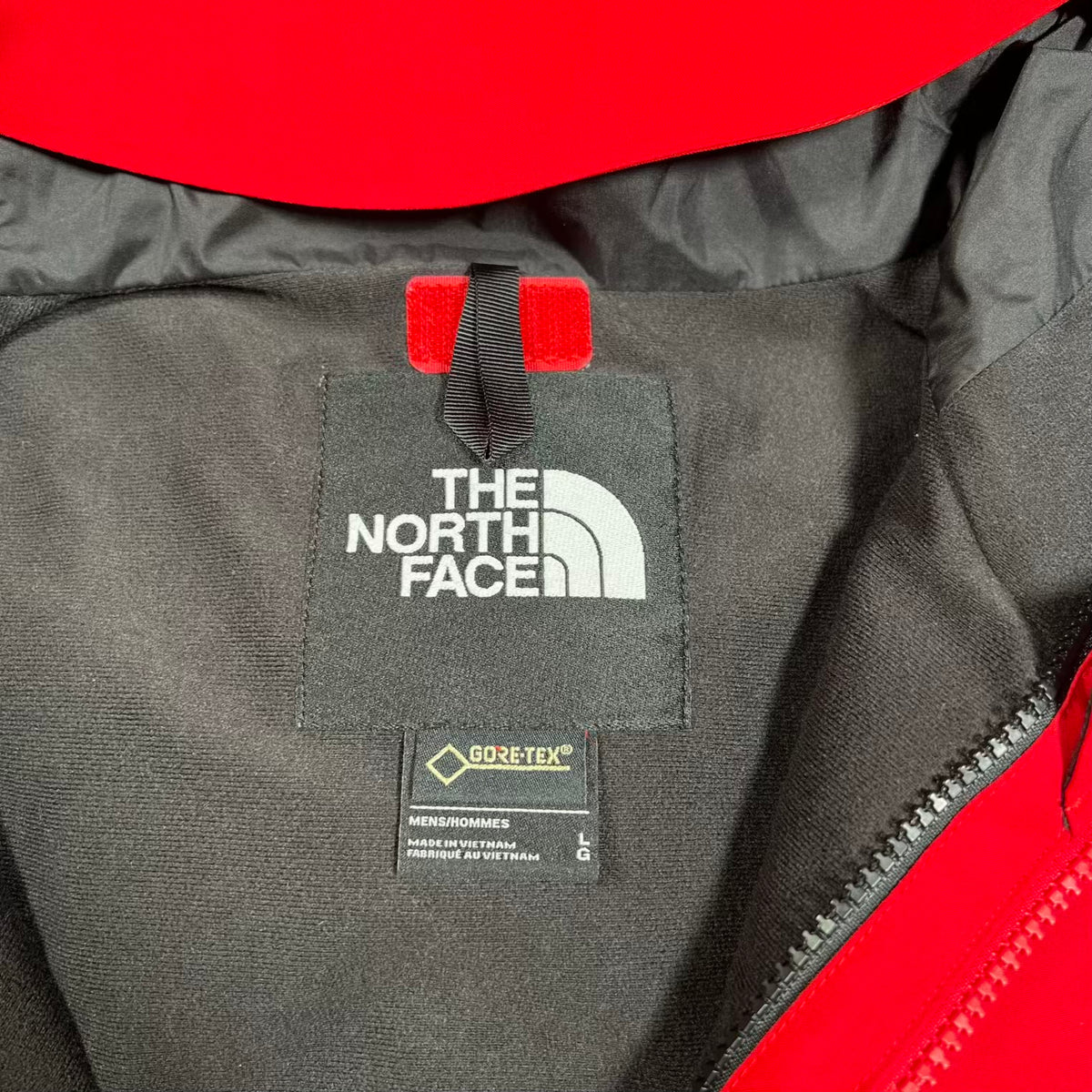 North Face Gore-Tex Mountain Red Jacket Size Large USED v20383