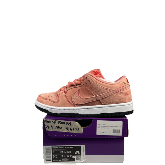 Nike SB Dunk Low Pink Pig Size 4 NEW s15176