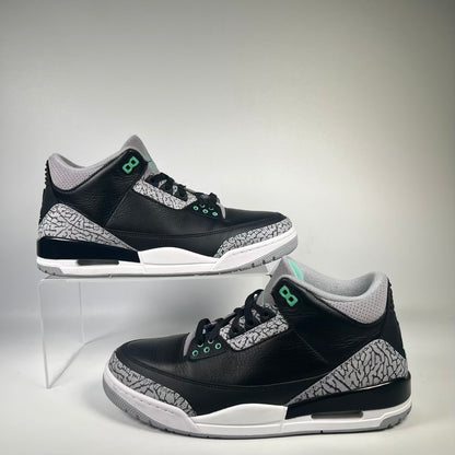 Jordan 3 Green Glow (2023) Size 10.5 USED s23799