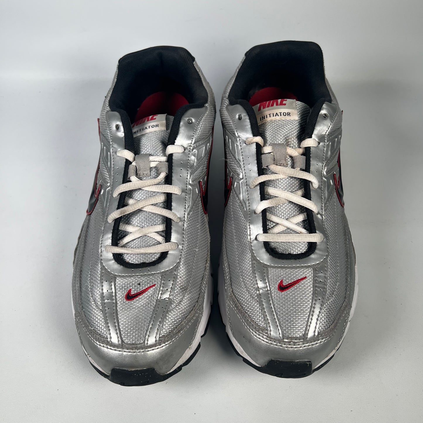 Nike Initiator Metallic Silver Red (2023) Size 12 USED s19492