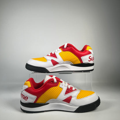 Nike Cross Trainer Low Supreme White Yellow Red (2021) Size 9.5 NEW s20388