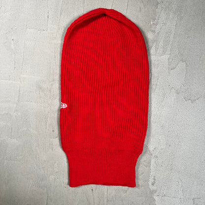 Supreme New Era Box Logo Balaclava Red (2021) USED x18789