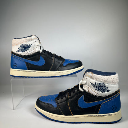 Jordan 1 High Fragment Union LA Sport Royal (2025) Size 10 NEW s22396