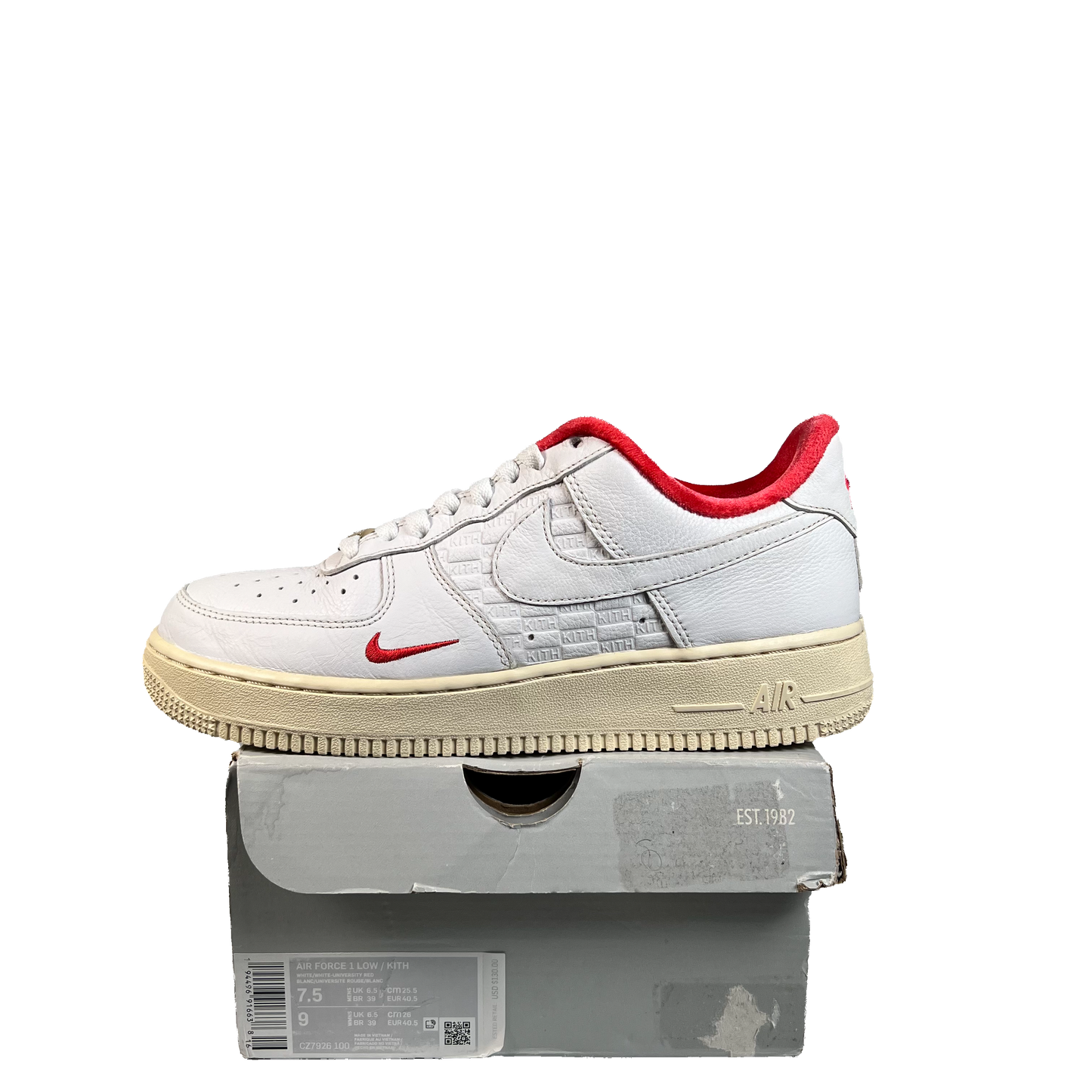 Nike Air Force 1 Low Kith Japan (2020) Size 7.5 USED s22336
