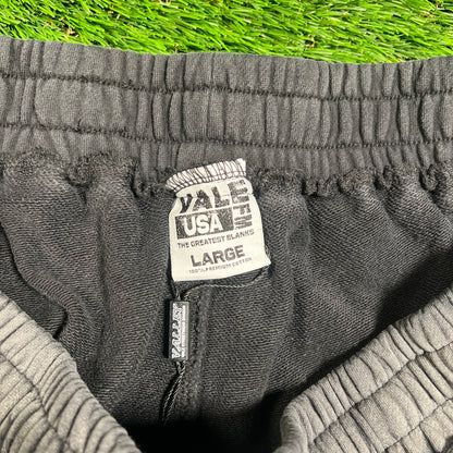 Vale Forever Black Washed Mid Evil Sweatpants Size Large NEW x16421