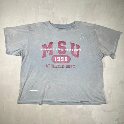 HMDD "Memories State University" Grey Tee Size Large NEW x18726