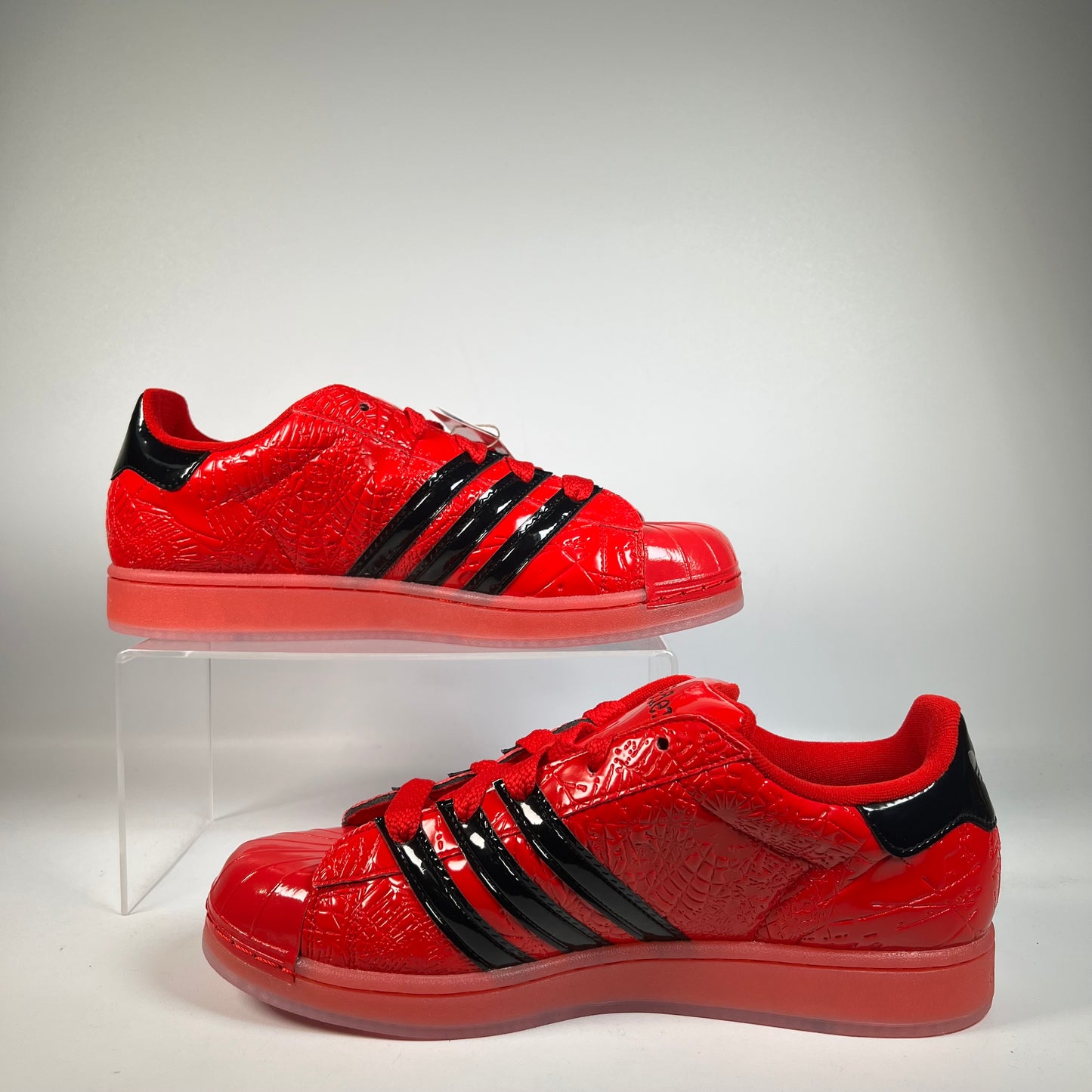 Adidas Superstar Sp5der Red Black (2026) Size 11.5 USED S21550