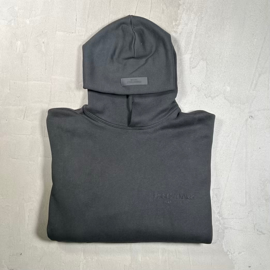 Essentials Fear of God FOG Black Hoodie Size XS USED x18770