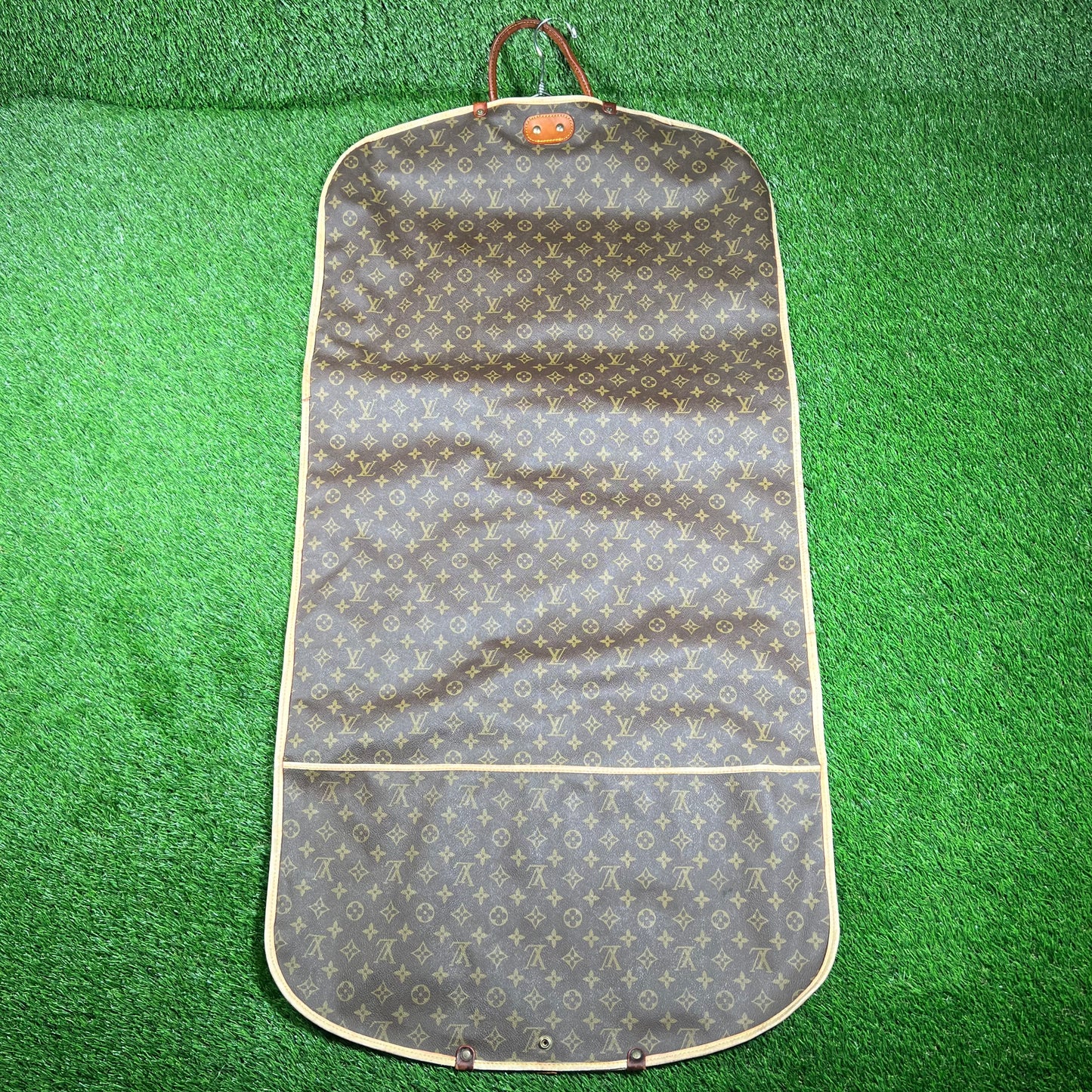 1980s Louis Vuitton Monogram Suit Bag USED v18214