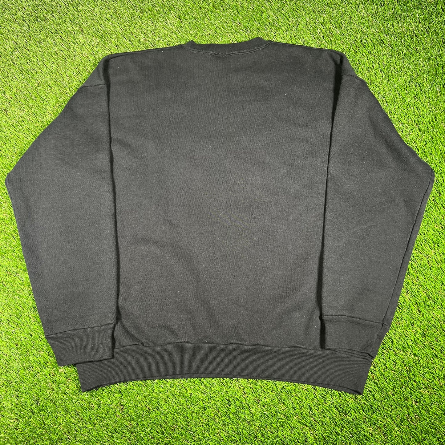 1990s Logo 7 Black Desert Storm Crewneck Size XL USED v16848