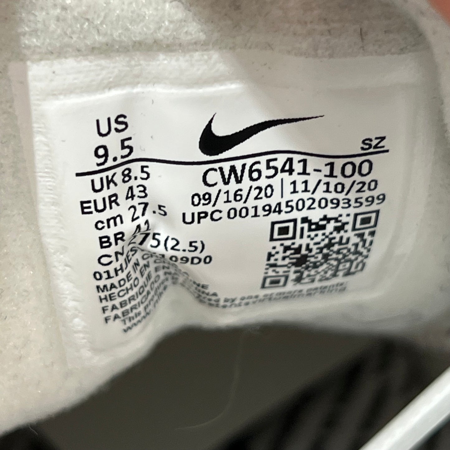 Nike Air Max 1 Evolution of Icons (2021) Size 9.5 USED s18849