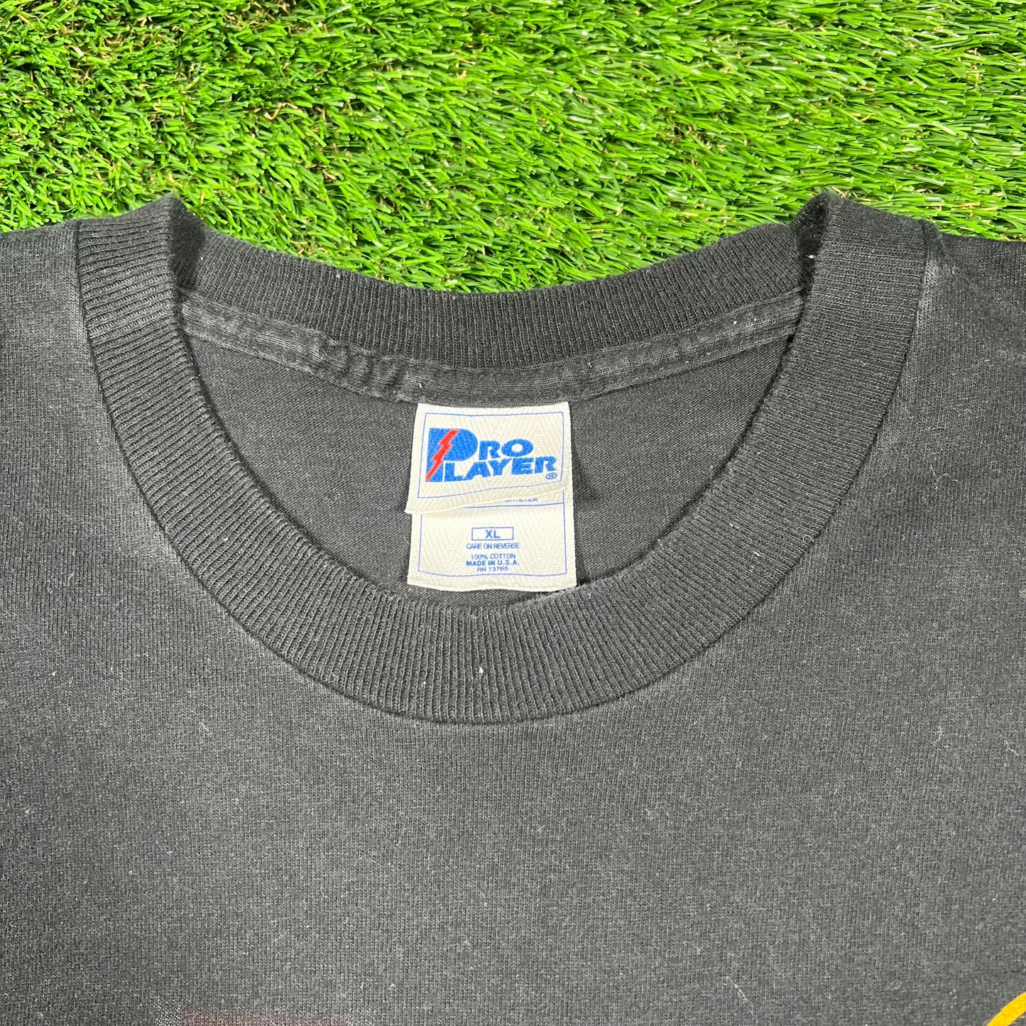 1996 MetroStars Black MLS Jersey Tee Size XL USED v18370