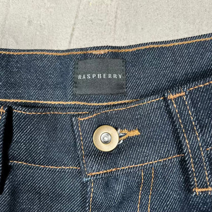 GV Gallery Raspberry Hills Dark Denim Shorts Size Small USED x18713
