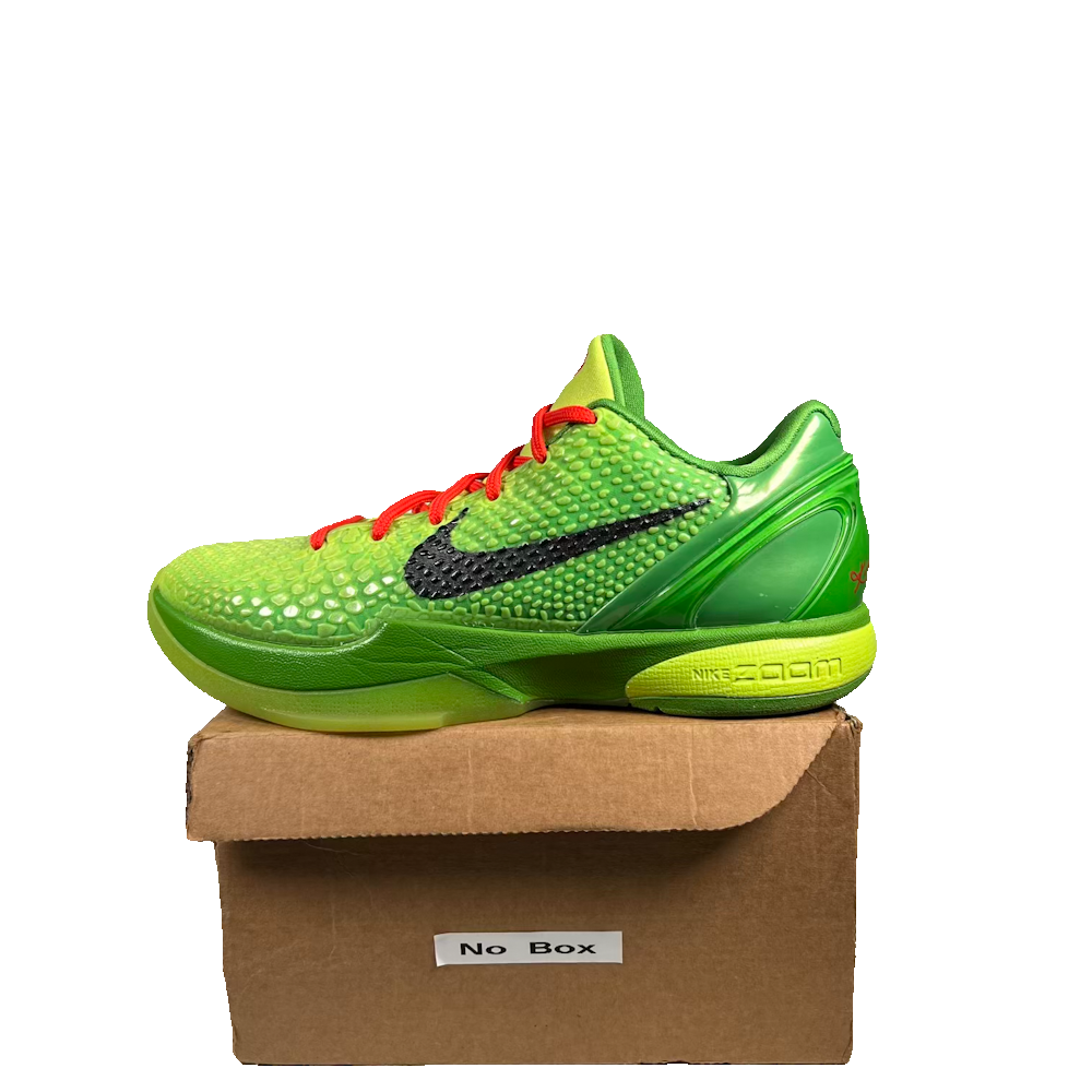 Nike Kobe 6 Grinch (2020) Size 8 USED s23701