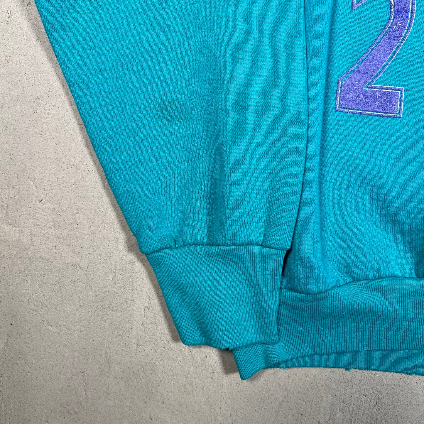 2Pac I get a round crewneck teal Size Medium USED v12442