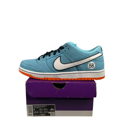 Nike SB Dunk Low Club 58 Gulf (2021) Size 9 USED s18776