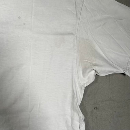 1997 Mind if I Smoke Care If I Die White Tee Size XL USED v20057