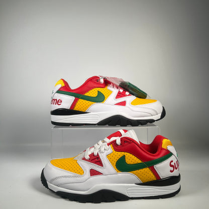 Nike Cross Trainer Low Supreme White Yellow Red (2021) Size 9.5 NEW s20388
