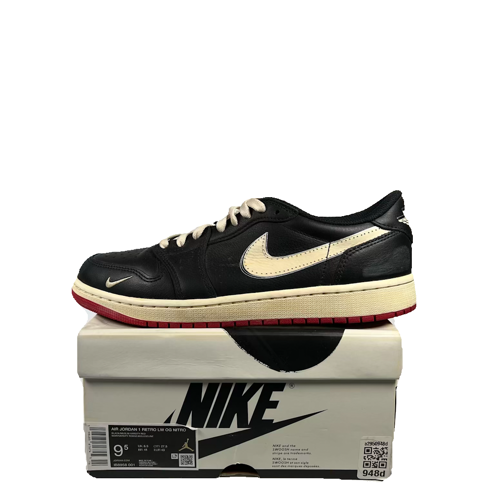 Jordan 1 Low Nigel Sylvester Better With Time (2025) Size 9.5 USED s23819