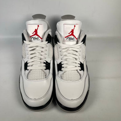 Jordan 4 White Cement (2025) Size 10.5 USED s23687